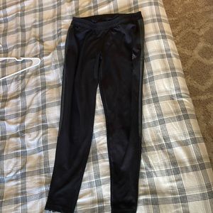 Adidas joggers. Size M. Excellent condition. Black and sides with gray stripes